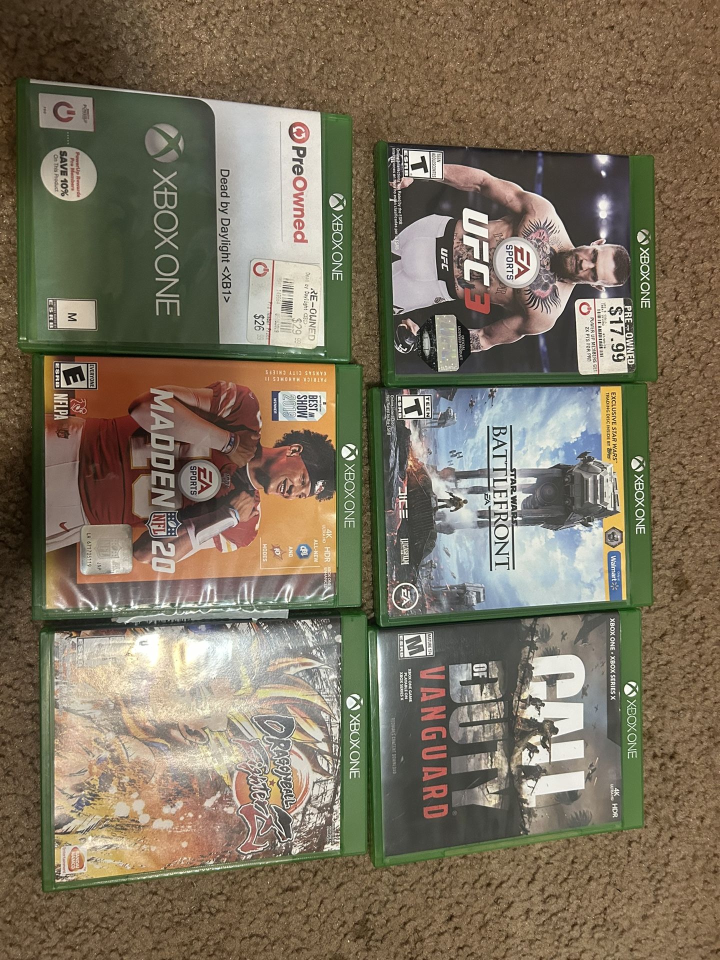 Xbox And PS4 Games