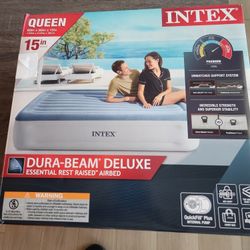 Intex 15" Essential Rest Dura-Beam Airbed Mattress with Internal Pump Included

3.8

(1.9K)

