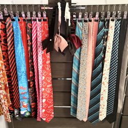Assorted Ties & Adjustable Bow Ties
