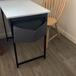 32”L  30”H  20”W White Desk/Table