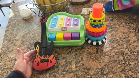 Little Tikes Piano Xylophone Toy Bundle