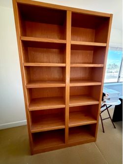 Oak bookcases (2)