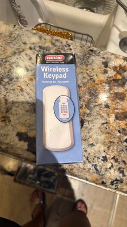 Genie wireless keypad