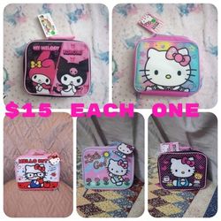 HELLO KITTY AND FRIENDS LUNCH BAGS 👆 PRICE IS FOR EACH👆