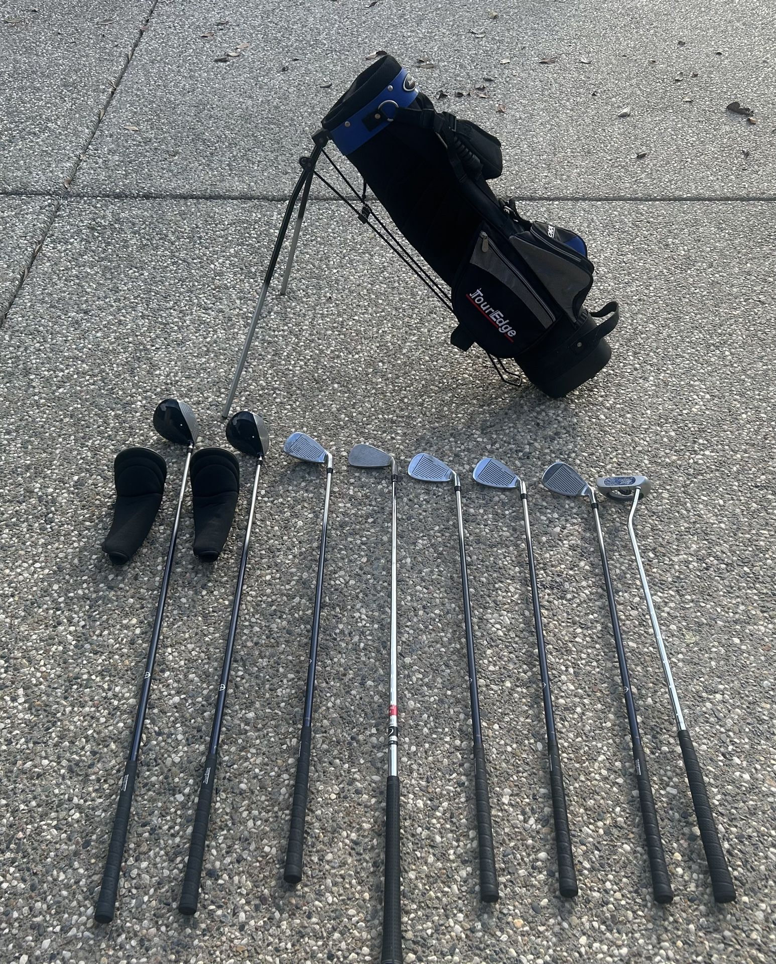 Tour Edge Bazooka Jr Max Golf Club Set Bag LEFT Handed Junior