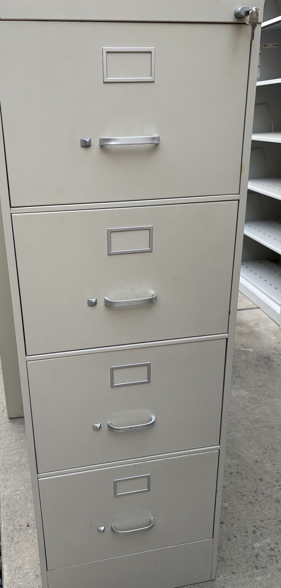 File Cabinet With Key