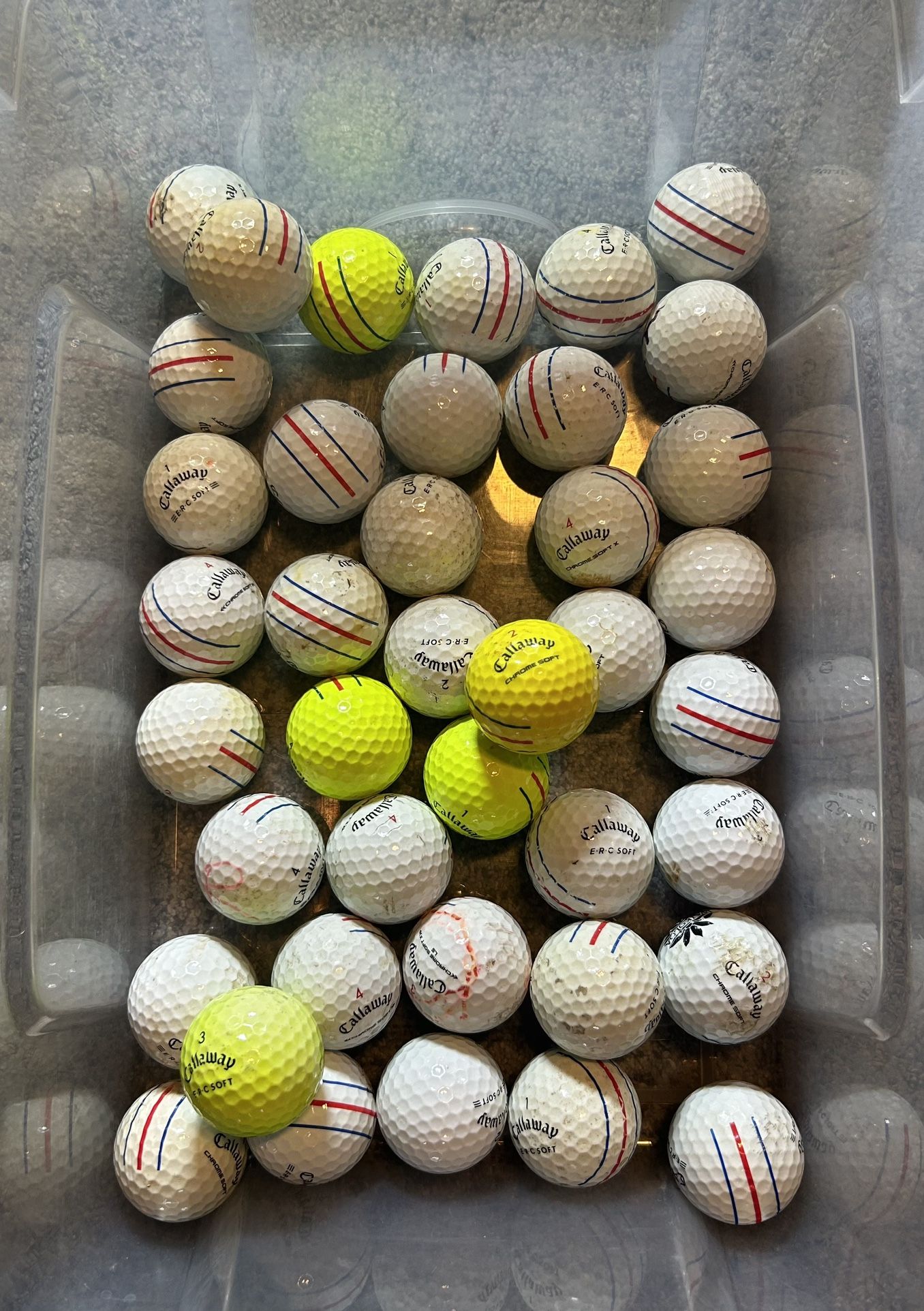3 Dozen 3A Callaway Triple Tracks