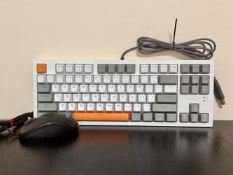 Mechanical Gaming Keyboard and mouse combo-15$