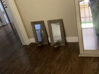 Set of Vintage Small Mirrors  Both For $12