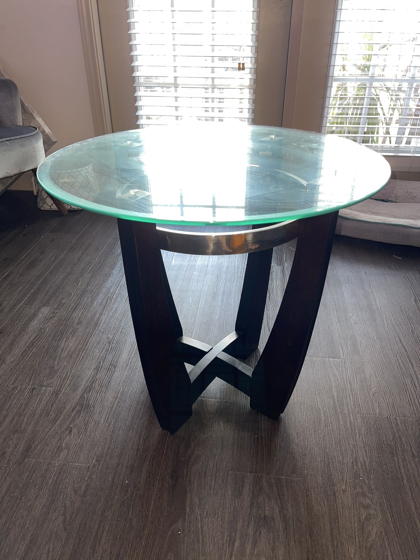 2 Glass Table