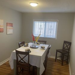 Dining Room Table + Chairs Set