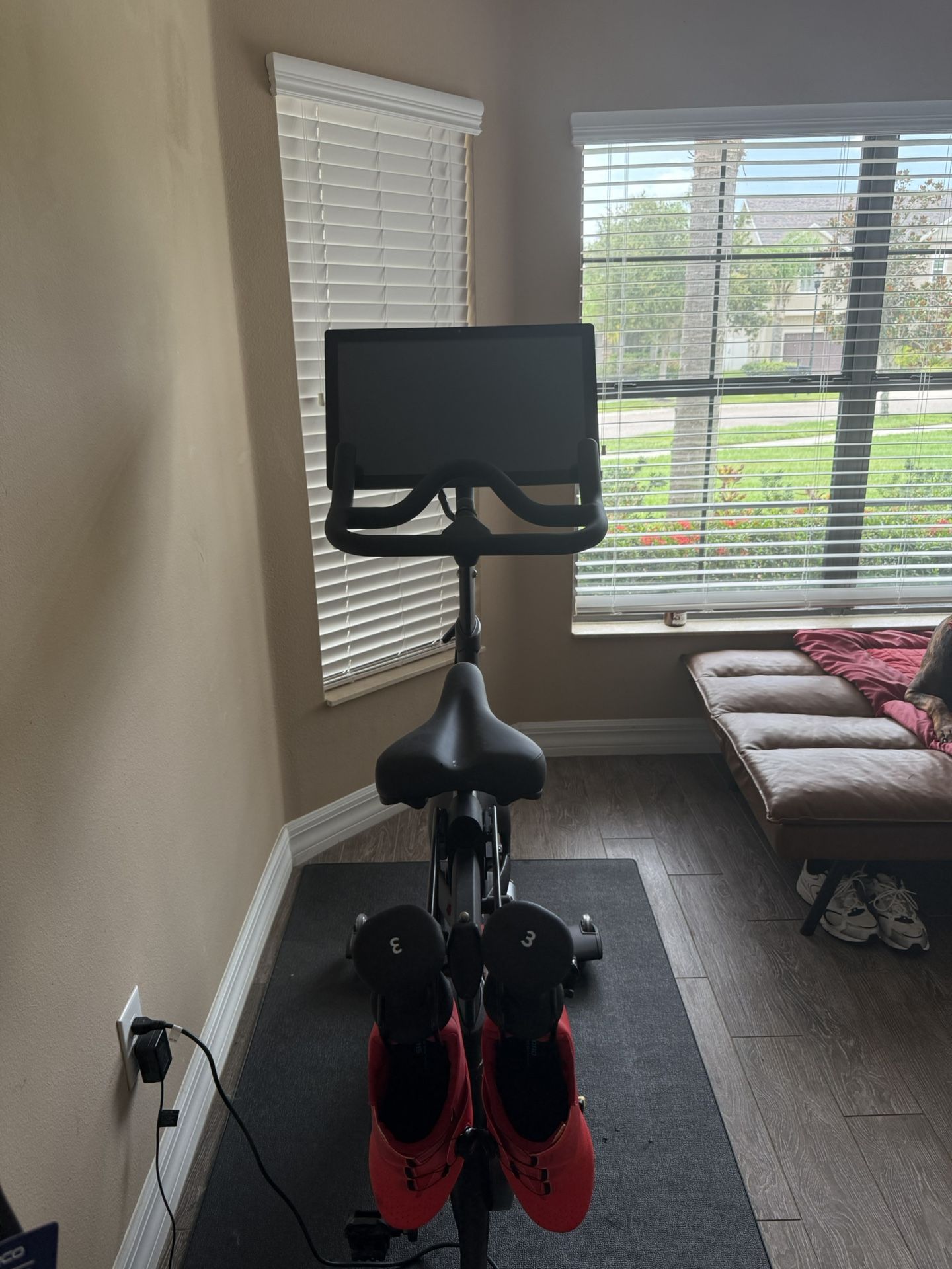 Peloton Bike And Weights
