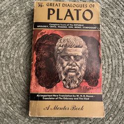 The Great Dialogues Of Plato 1961