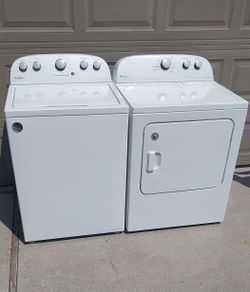 Newer WHIRLPOOL Washer and Dryer Set, Install, Delivery