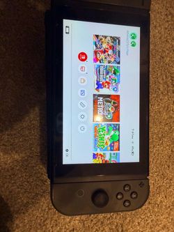 Nintendo Switch Console with Gray Joy-Cons 1st generation