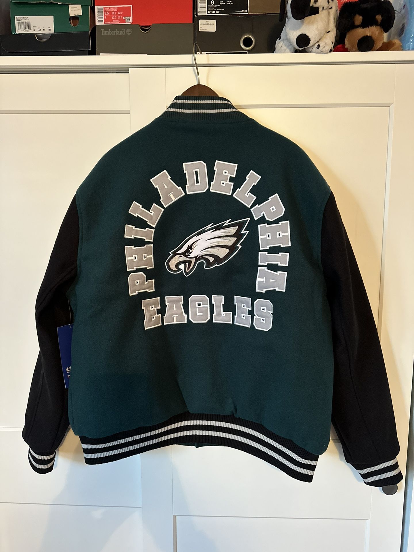 Philadelphia Eagles Jacket Sz Large