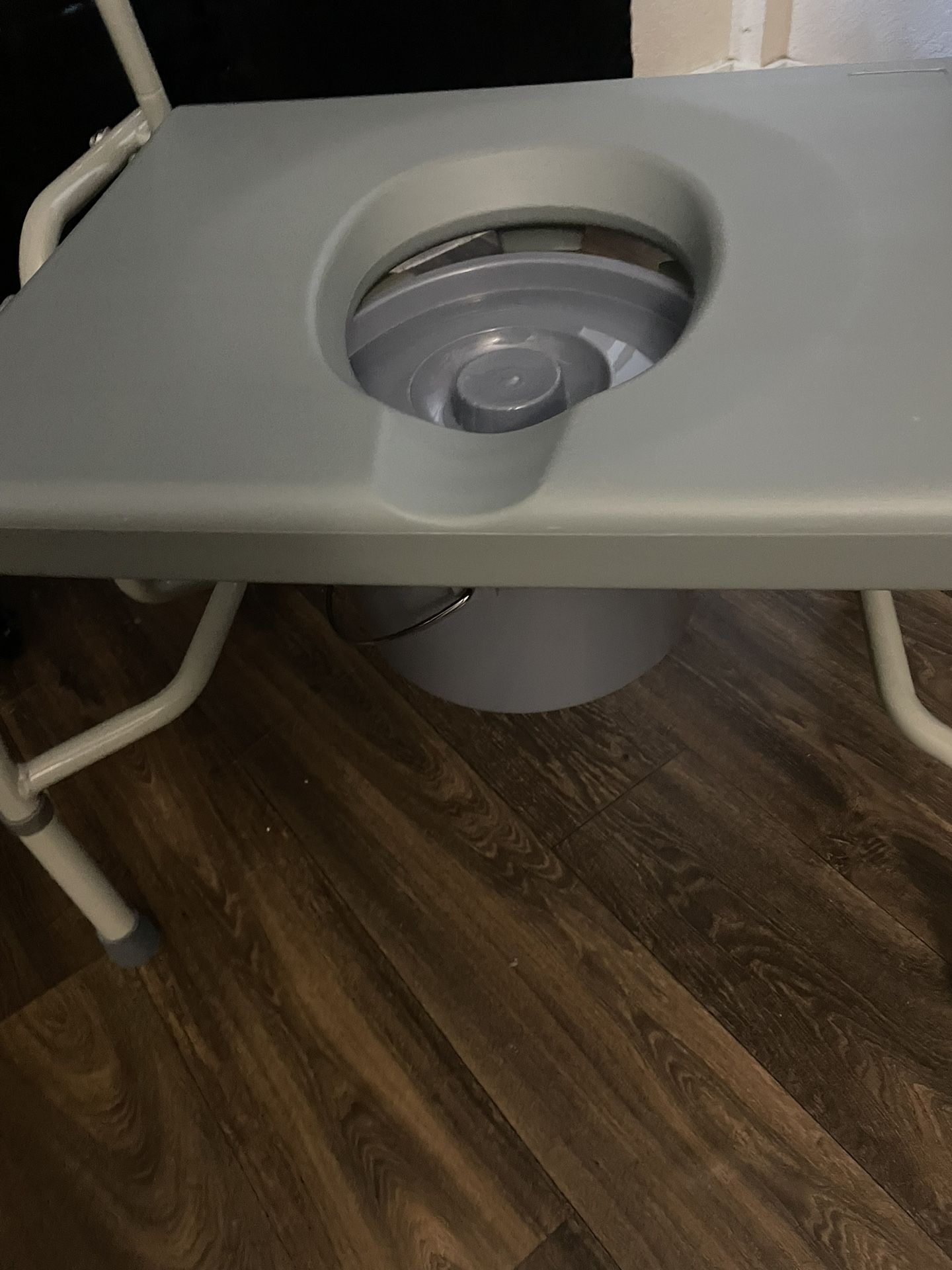 Commode Seat With Pale New Transfer Bench Commode