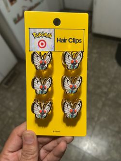 Butterfree Hair Clips