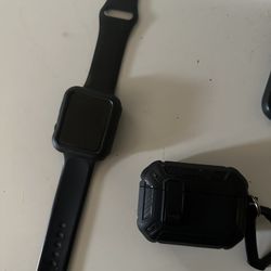 AirPods And Apple Watch 