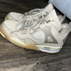 AIR JORDAN 4 RETRO OFF-WHITE SAIL