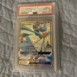 POKEMON 2019 Sun Moon Hidden Fates Full Art GARDEVOIR GX #SV75 PSA 10 Gem Mint