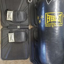 Weights Punching Bag And All You See 