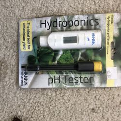 Hydroponics PH Tester Brand New 