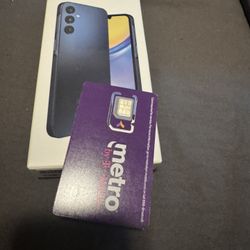 Samsung Galaxy A15 5G — Brand New + 1 Month Unlimited Metro PCS