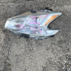 2014 Nissan Maxima Left Headlight 