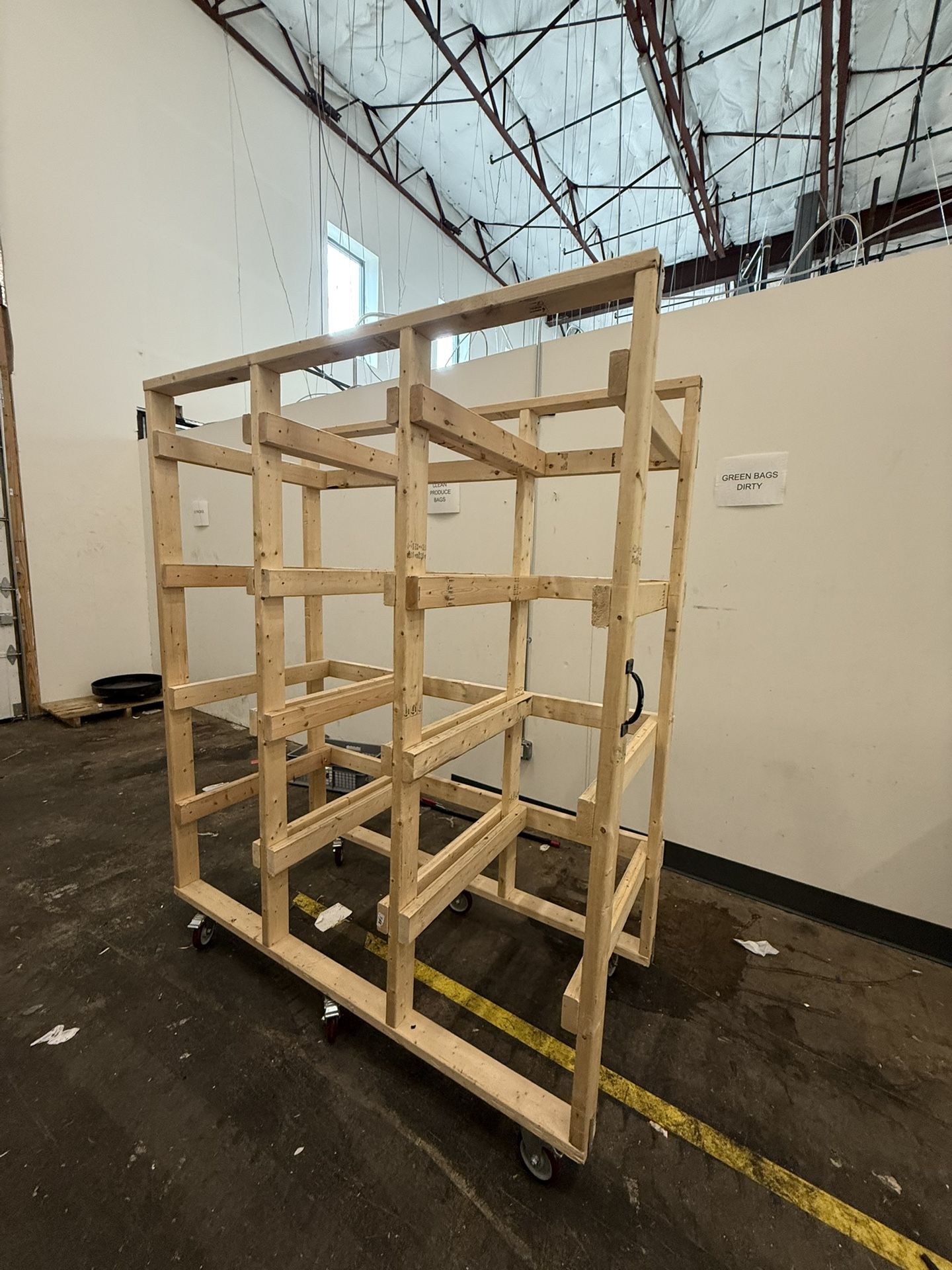 Wooden Storage Rack