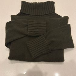 Warm Olive Green Sweater