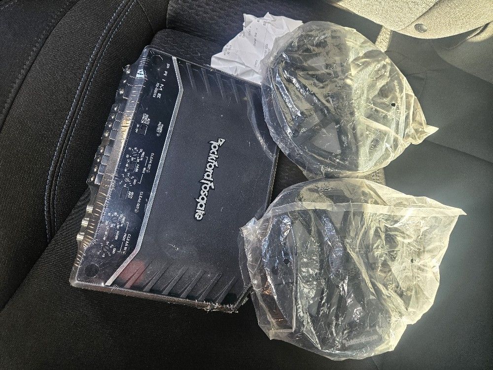 Amp And Speakers