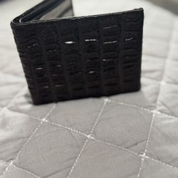 Caiman Neck Wallet