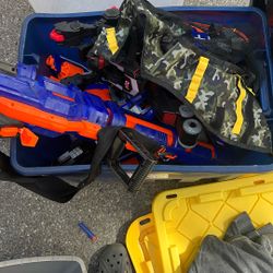 Nerf Gun And Toy Lot 