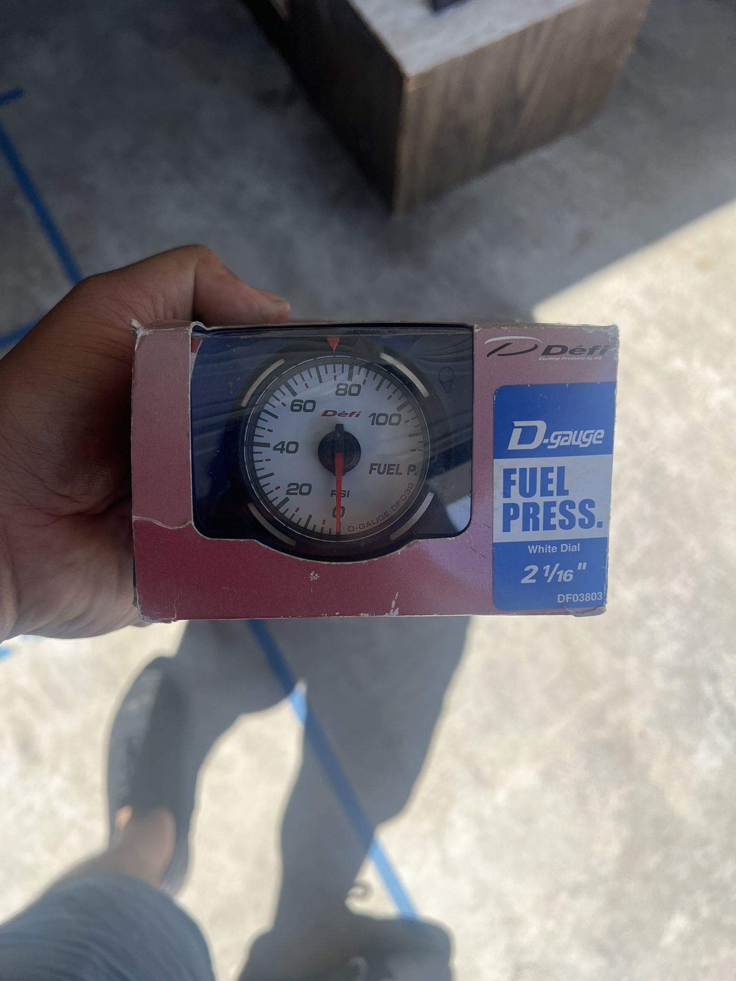 real defi fuel pressure gauge