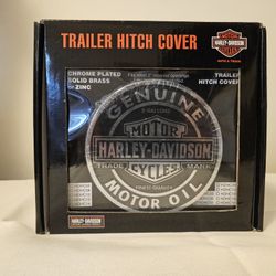 Rare Harley Davidson Tow Hitch Cover! New