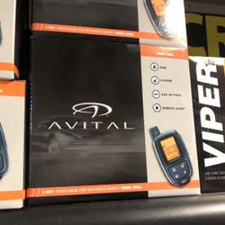 Avital Remote Start Alarm System On Sale Today For 149.99