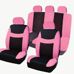 Pink Car seat Covers