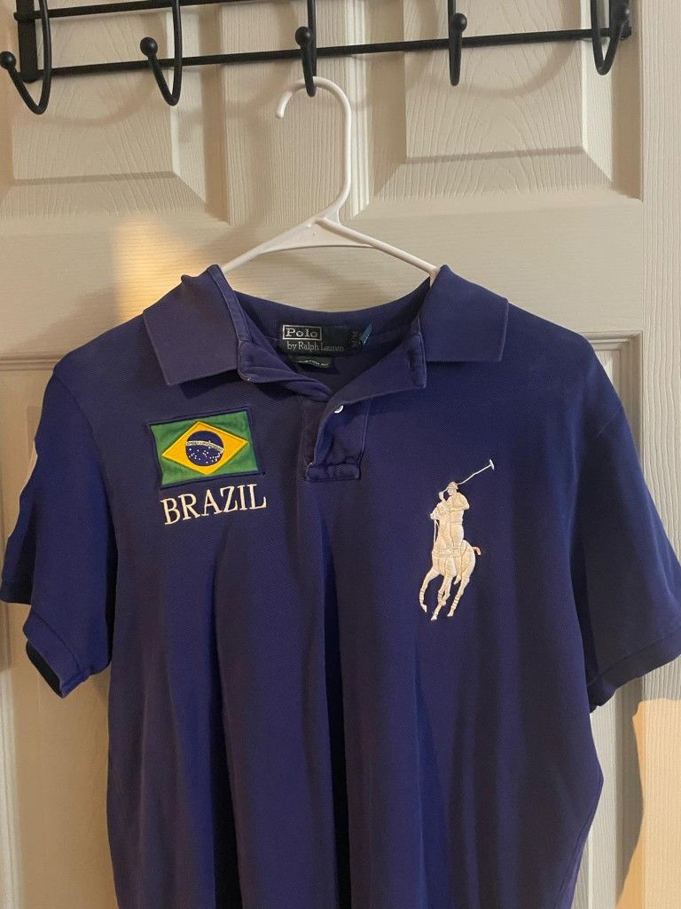 Brazil Embroidered Polo Ralph