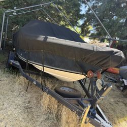 🚤 10ft Boat with Trailer & Fully Functional Engine – Ready for the Water!