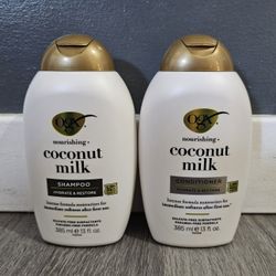 Ogx Coconut Milk Shampoo And Conditioner Hair Care