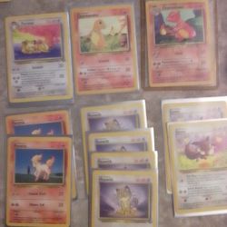 Pokemon Cards 1996 I Believe 