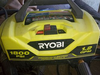 Ryobi 1800 pressure washer