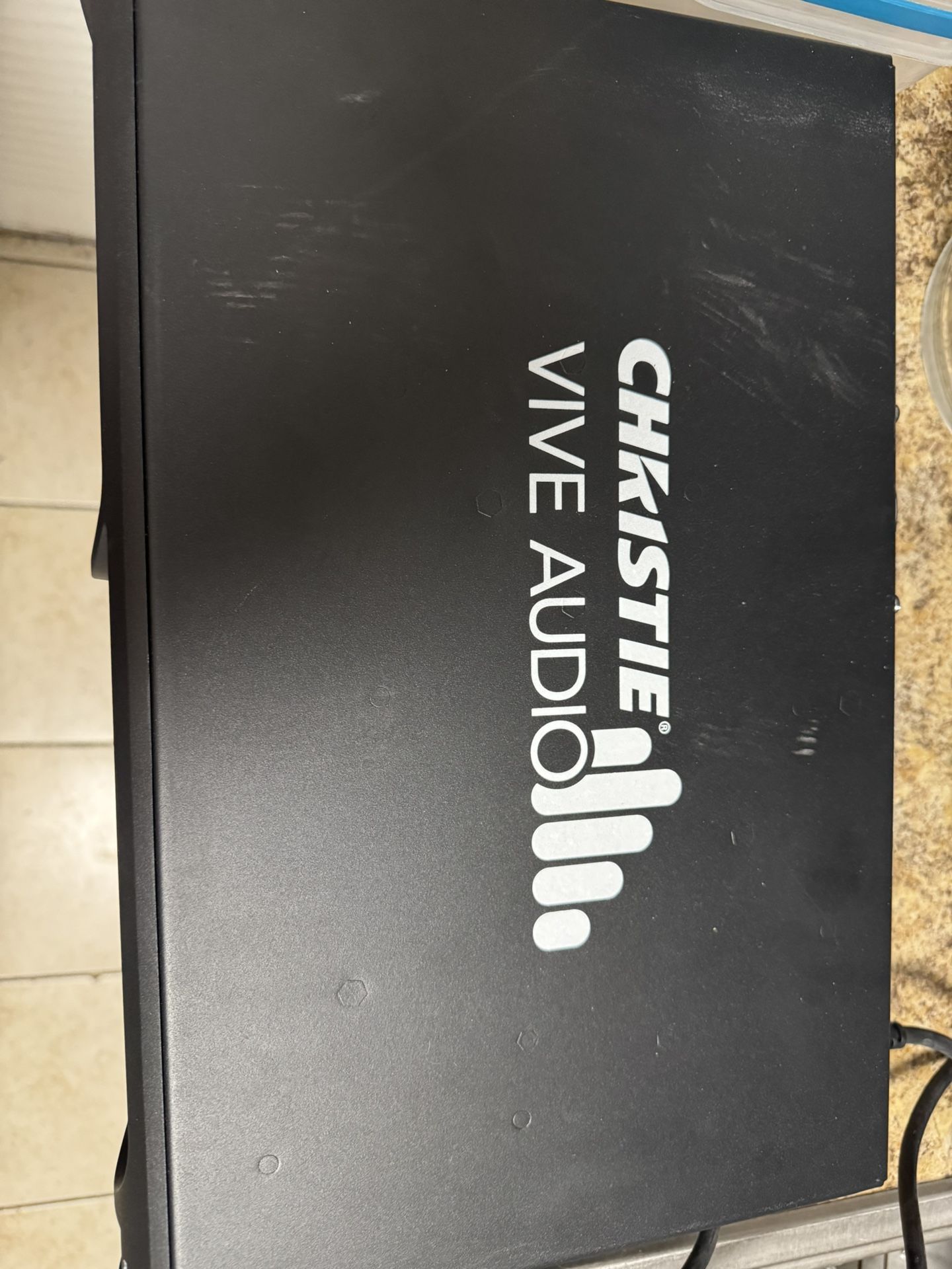 Christie CDA3 Vive Audio Professional 3000W Class D Power Amplifier (120V)