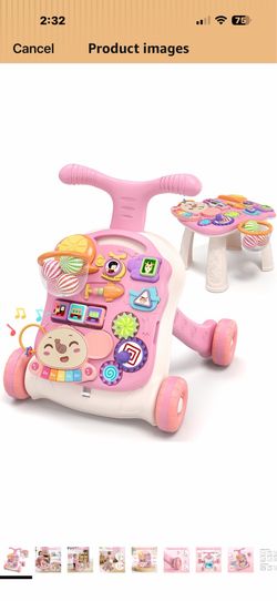 QDRAGON 3 in 1 Baby Walker and Activity Center
