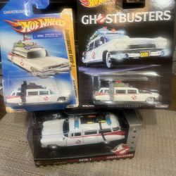 3 Ghost Ecto Pac. Hot Wheels $25