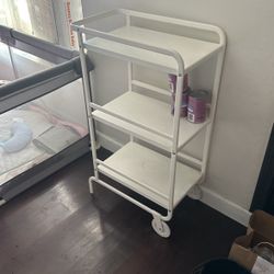 White Layered Cart 