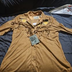 roper old west classic circa 1950 ladies small long sleeve