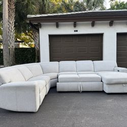 Sofa/Couch Sectional - Bed - Gray - Recliners - Delivery Available 🚛