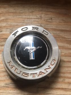Vintage 1965 Ford Mustang gas cap w/cable, NICE ORIGINAL! in great condition!!